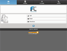 Tablet Screenshot of fclender.com